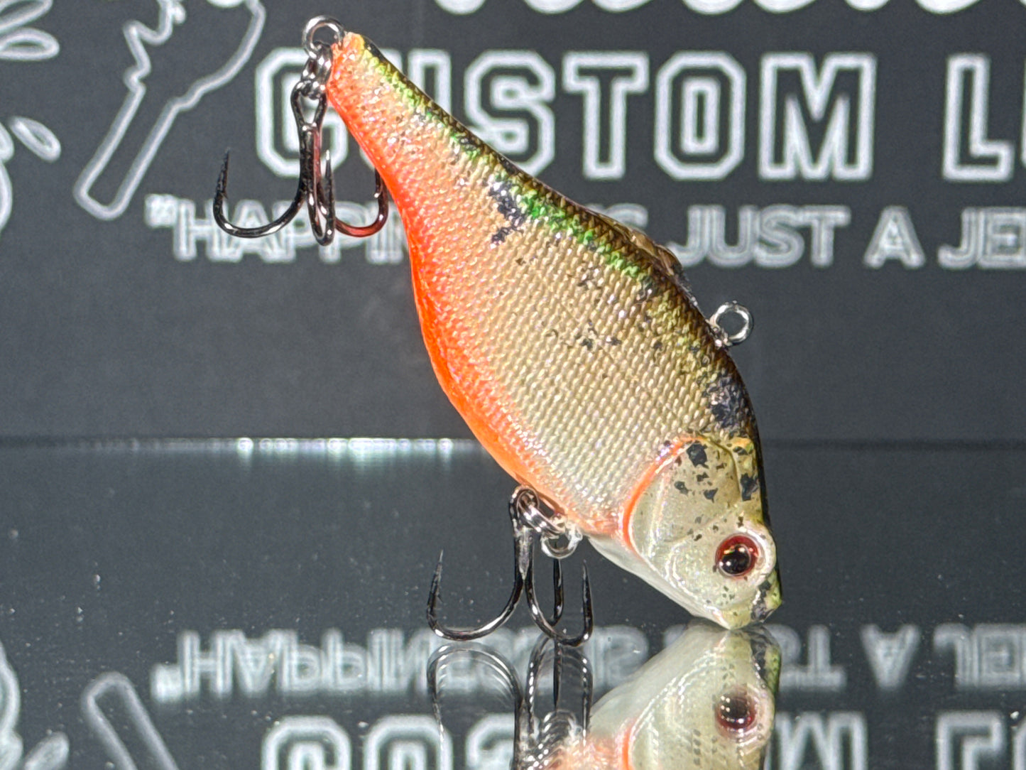 Orange Glo Minnow