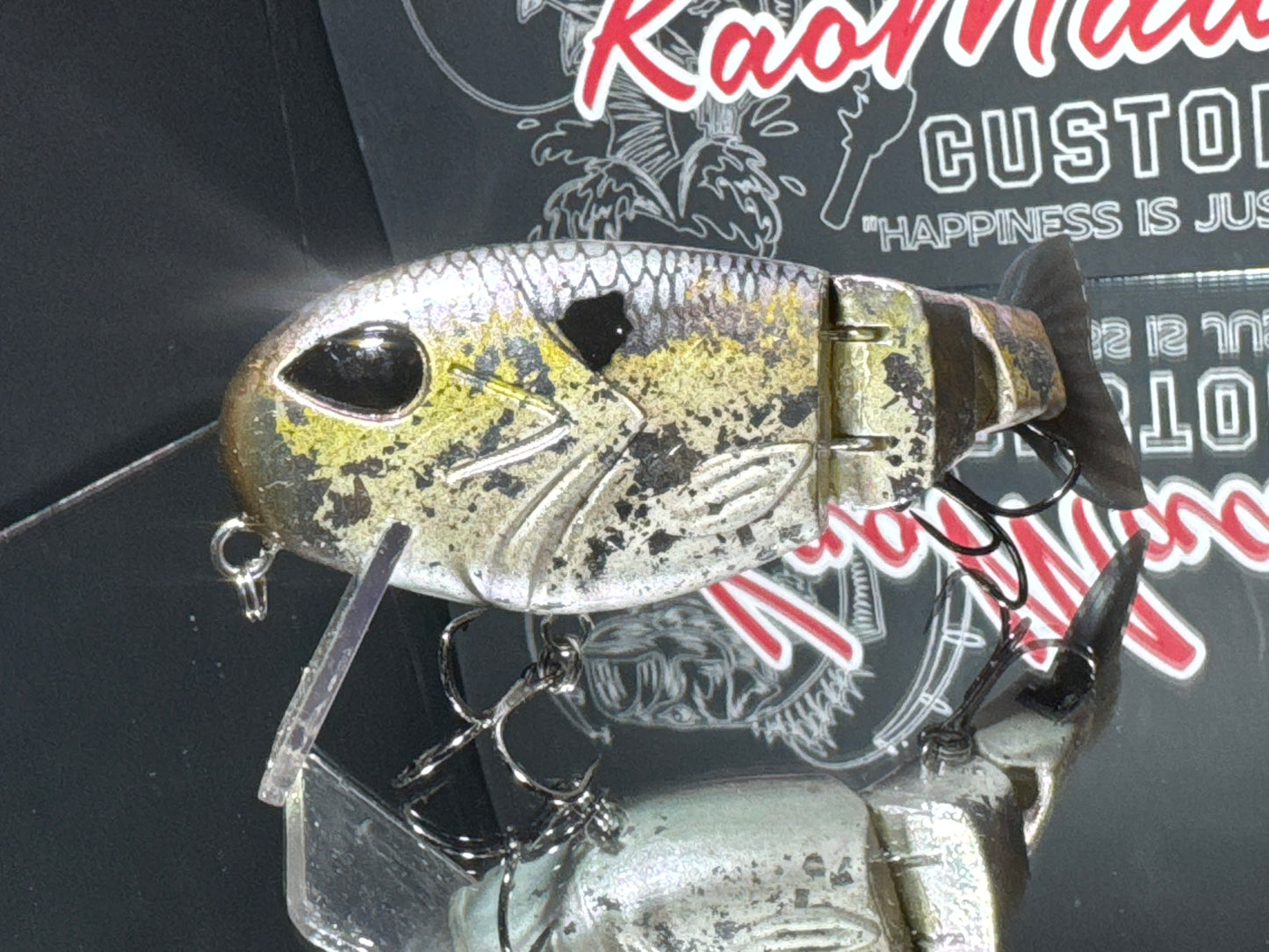 Flashy Alien Canned Shad Wake