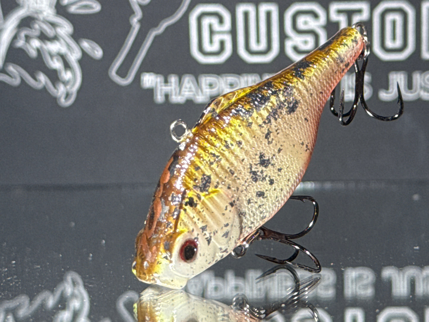Orange Glo Minnow