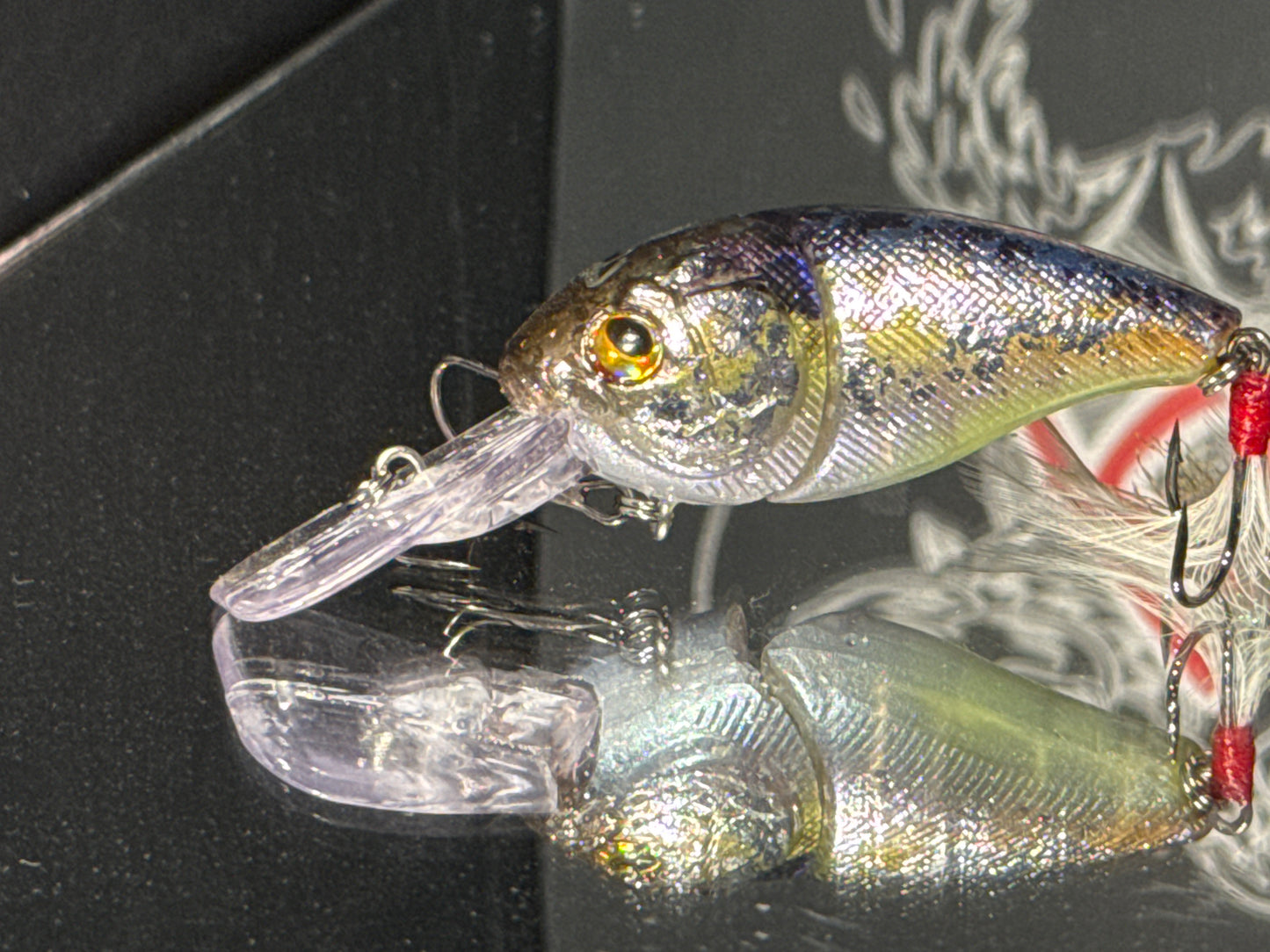 Flaky Ghost Shad Shaky Head
