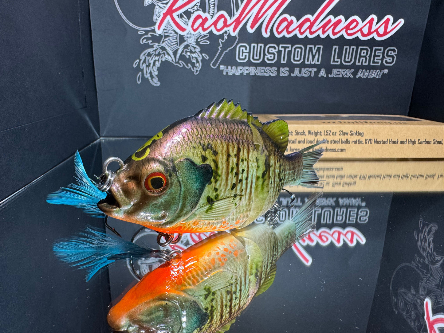 Tube Feather Gills- red hook