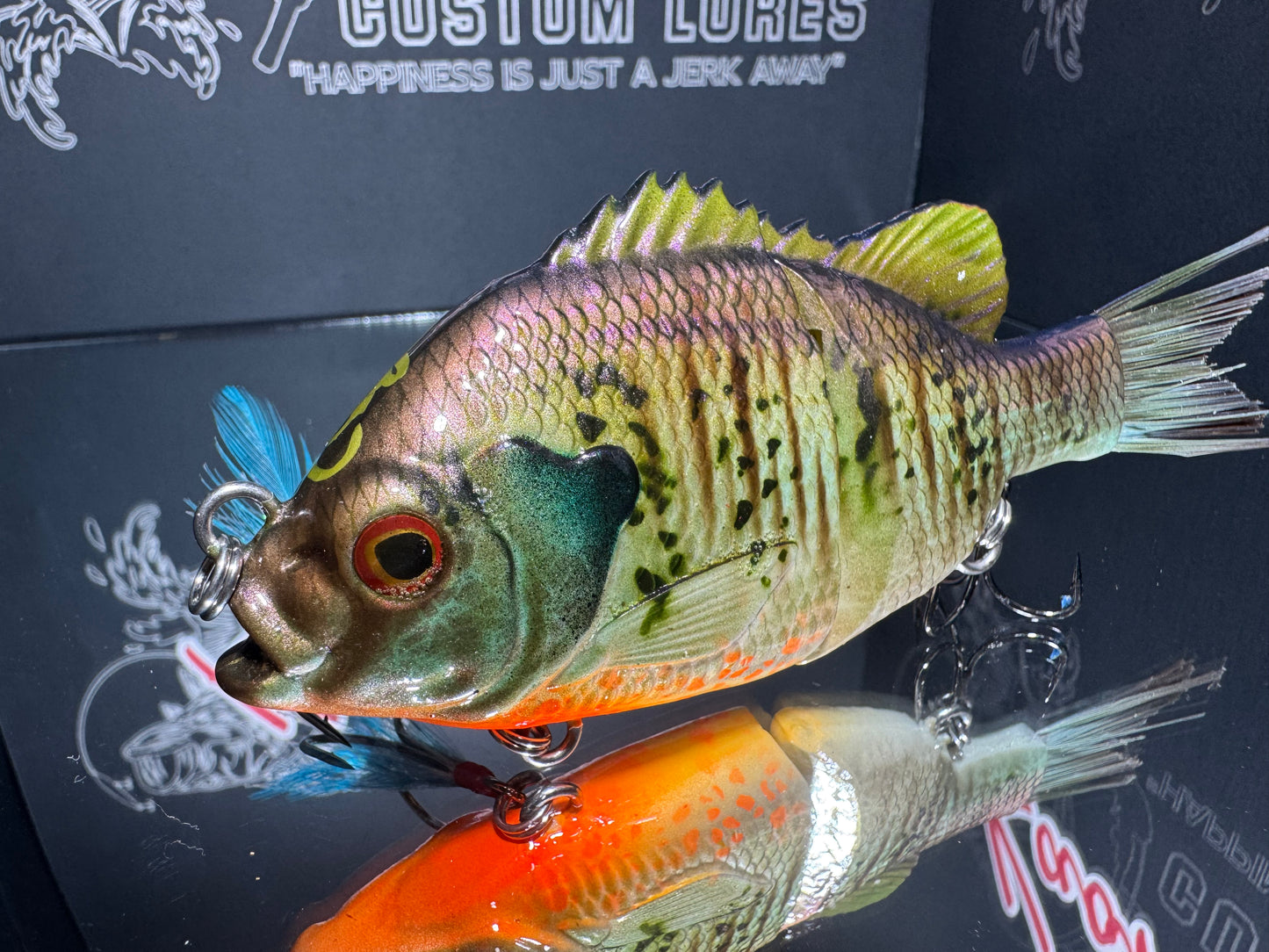 Tube Feather Gills- red hook