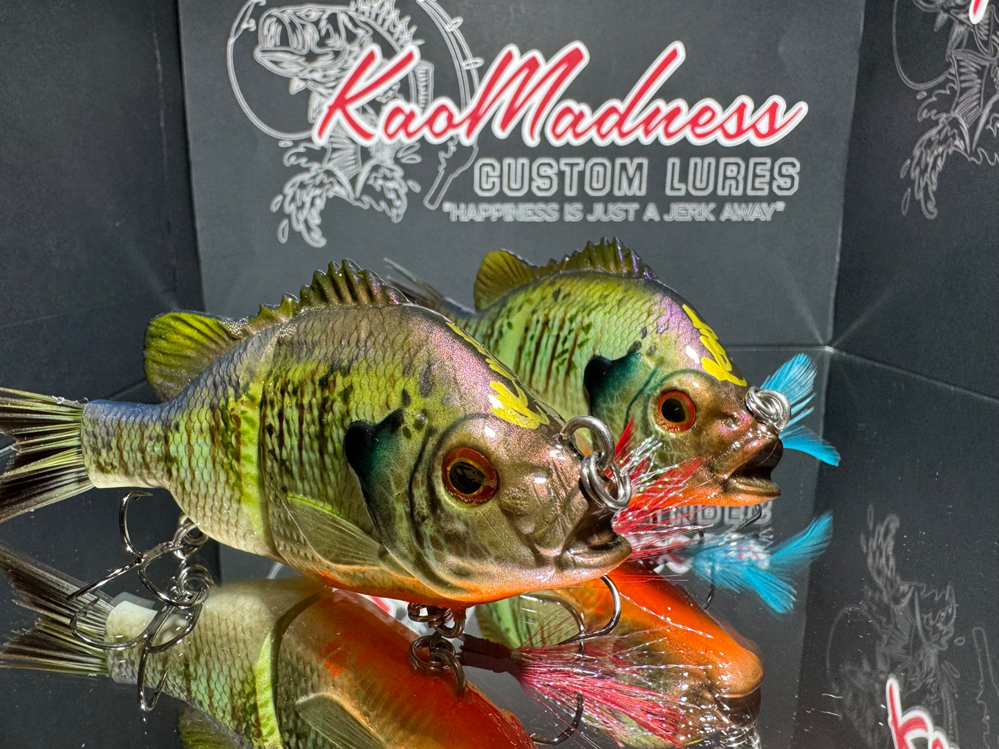 Tube Feather Gills- red hook