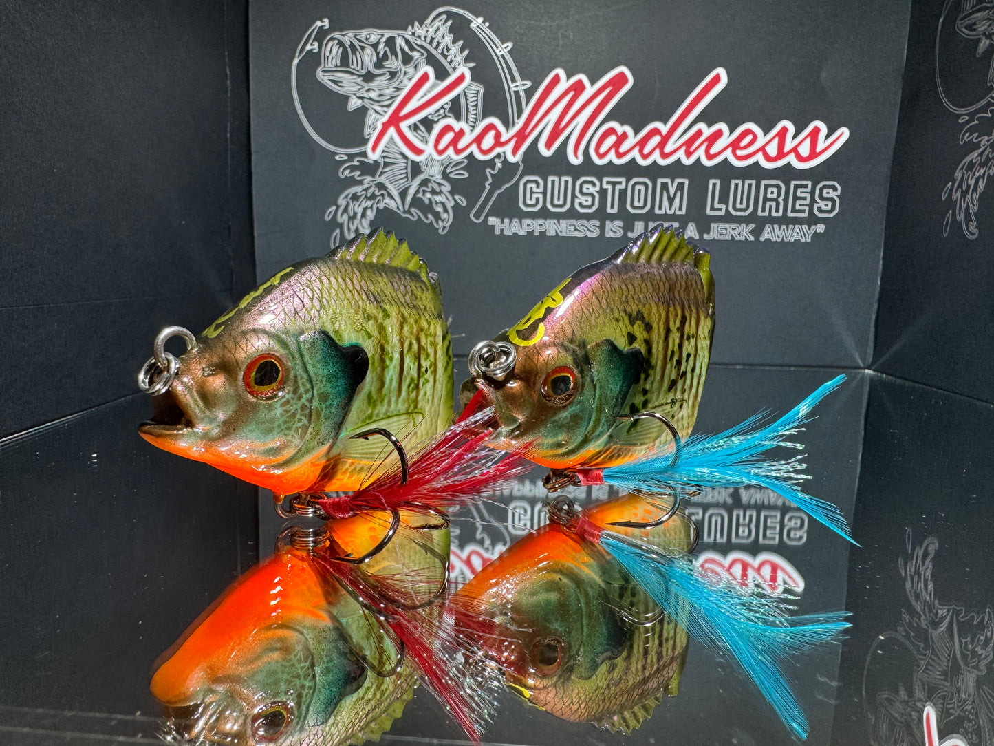 Tube Feather Gills- red hook