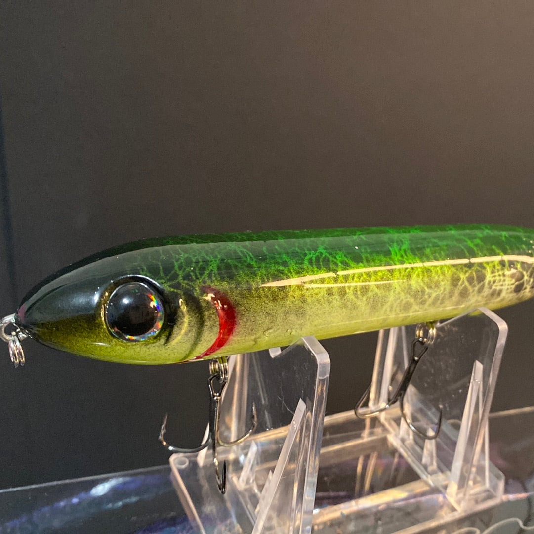 Black Marbling Chartreuse Belly